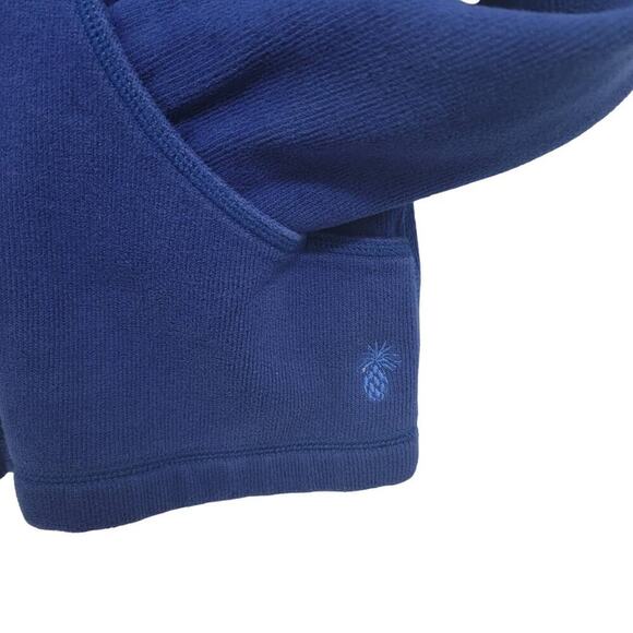 Tommy Bahama Navy Cardigan Jacket Small Minimalist Zipper - Picture 7 of 11